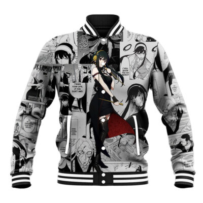 Yor Forger Spy X Family Anime Varsity Jacket Manga Mix Anime Style