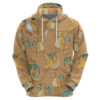 Dragonite Pattern Style Hoodie