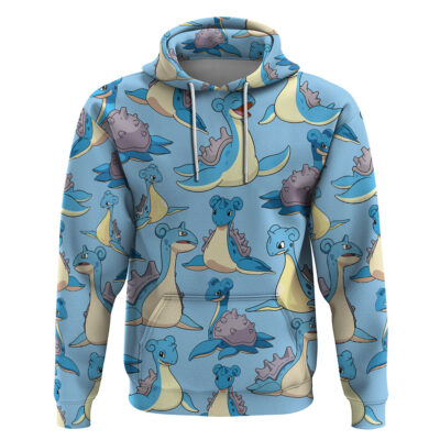 Lapras Clothes Pattern Style Hoodie