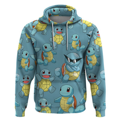 Squirtle Clothes Pattern Style Hoodie