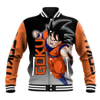 Z Goku Anime Dragon Ball Anime Varsity Jacket