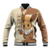 Eevee Pokemon Anime Anime Varsity Jacket