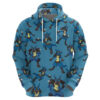 Lucario Pattern Style Hoodie