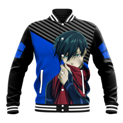 Rin Itoshi Anime Varsity Jacket