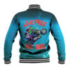 Zom 100 Anime Anime Varsity Jacket Live Free