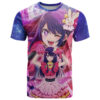 Oshi no Ko Anime T Shirt Hoshino Ai On Stage