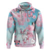 Pokemon Anime Hoodie Fairy Type With Sakura Pattern