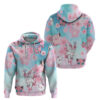 Pokemon Anime Hoodie Fairy Type With Sakura Pattern