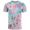 Pokemon Anime T Shirt Fairy Type With Sakura Pattern