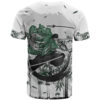 Zoro One Piece T Shirt Bamboo Sumi-e Style