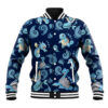 Pokemon Anime Anime Varsity Jacket Water Type - Deep Dive