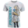 Frieren Anime T Shirt Flowers Field