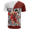 SLAMDUNK Movie T Shirt Rukawa Super Rookie