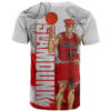 Hanamichi Sakuragi Slam Dunk Movie T Shirt