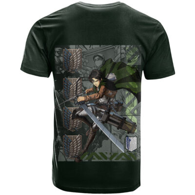 Attack On Titan Anime Levi Ackerman T Shirt Streetwear