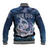 Luffy Gear Five Varsity Jacket Nika Moon Scene