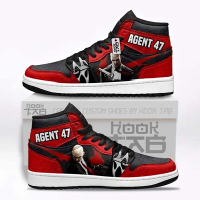 Agent 47 J1-Sneakers Custom Games Shoes