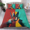 Deadpool and Wolverine Marvels Bedding Set Cover