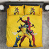 Deadpool and Wolverine Marvels Bedding Set Cover