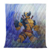 Wolverine Marvels Quilt Blanket