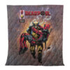 Deadpool and Wolverine Marvels Quilt Blanket