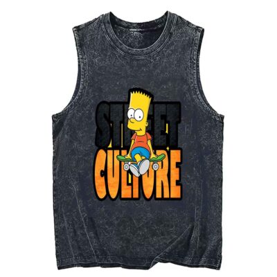 Bart Simpson The Simpsons Tank Top V5