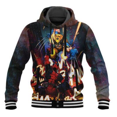 Deadpool and Wolverine Marvels Hooded Jacket