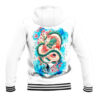 Chihiro Haku and No Face Spirited Away Hooded Jacket