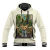 Leafeon Pokemon Japanese Art Hooded Jacket