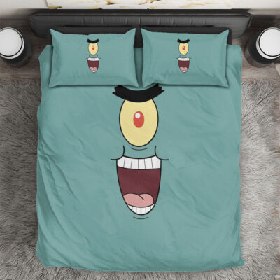 Plankton SpongeBob SquarePants Bedding Set Cover