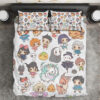 Chibi Chibi Spirited Away Bedding Set Cover