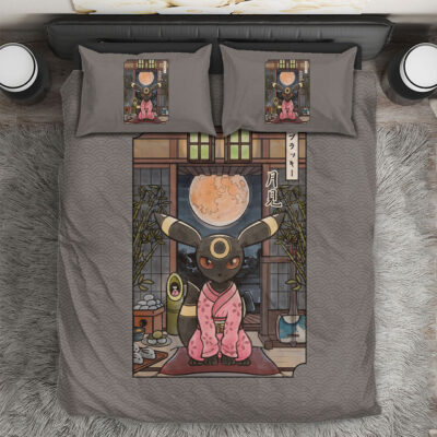 Umbreon Pokemon Japanese Art Bedding Set Cover