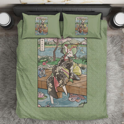 Gardevoir Pokemon Japanese Art Bedding Set Cover