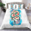 Chihiro Haku and No Face Spirited Away Bedding Set Cover