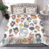 Chibi Chibi Spirited Away Bedding Set Cover