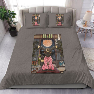 Umbreon Pokemon Japanese Art Bedding Set Cover