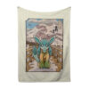 Glaceon Pokemon Japanese Art Blanket