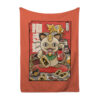 Meowth Pokemon Japanese Art Blanket