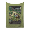 Celebi Pokemon Japanese Art Blanket