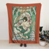 Haku Spirited Away Blanket