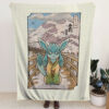 Glaceon Pokemon Japanese Art Blanket