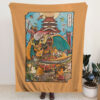 Charizard Pokemon Japanese Art Blanket