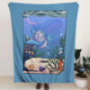 Lapras Pokemon Japanese Art Blanket