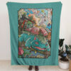 Venusaur Pokemon Japanese Art Blanket