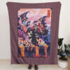 Primal Groudon Pokemon Japanese Art Blanket