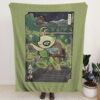 Celebi Pokemon Japanese Art Blanket