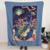 Mega Rayquaza Pokemon Japanese Art Blanket