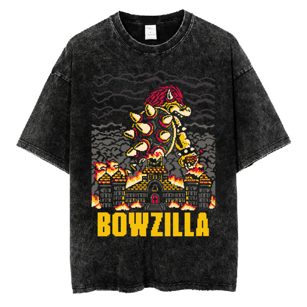 Bowzilla Mario T-shirt V1