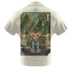 Leafeon Pokemon Japanese Art Hawaiian Shirt