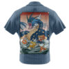 Gyarados and Magikarp Pokemon Japanese Art Hawaiian Shirt